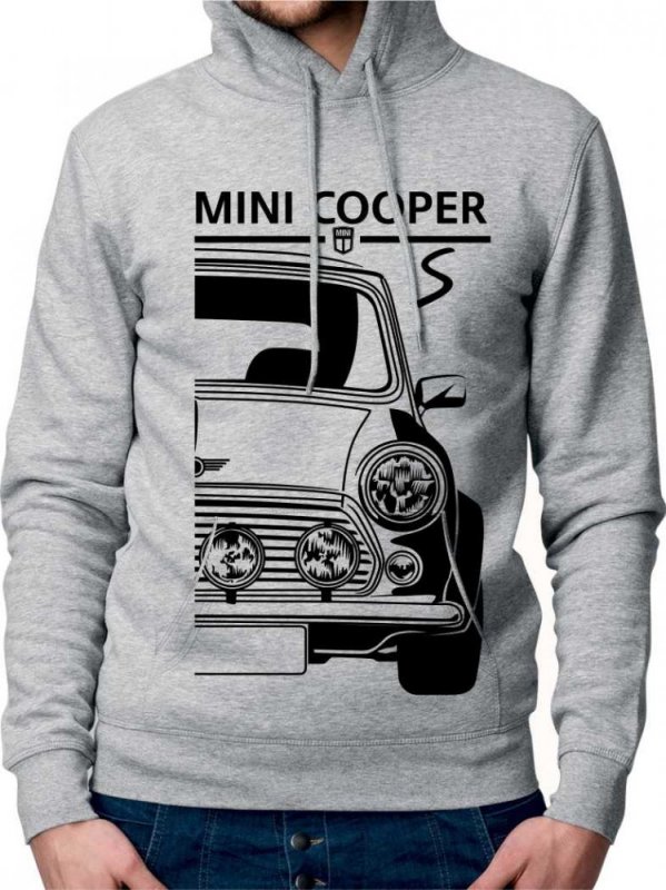 Classic Mini Cooper S Mk3 Férfi Kapucnis Pulóve