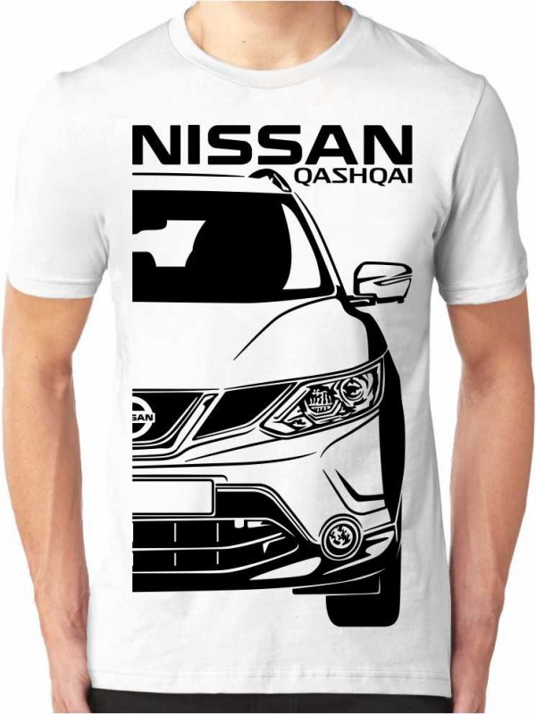 Nissan Qashqai 2 Vyriški marškinėliai