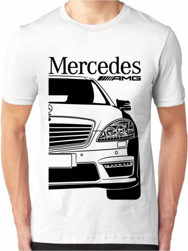 Mercedes AMG W221 Heren T-shirt