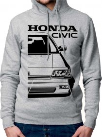 Honda Civic 3G Si Moški Pulover s Kapuco