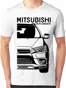 Maglietta Uomo Mitsubishi Outlander 3 Facelift 2015
