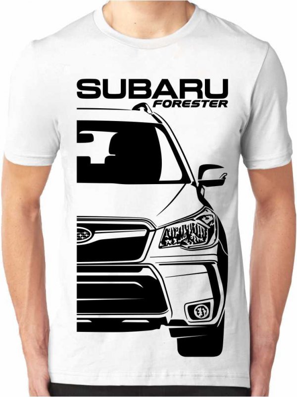 Subaru Forester 4 Facelift Vyriški marškinėliai