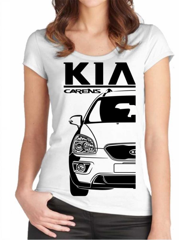 Kia Carens 2 Facelift Moteriški marškinėliai