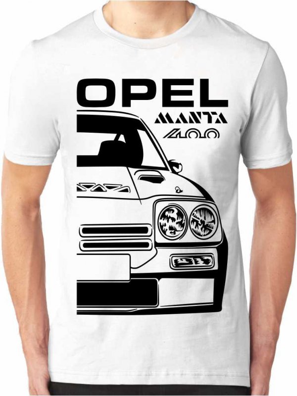 Opel Manta 400 Mannen T-shirt