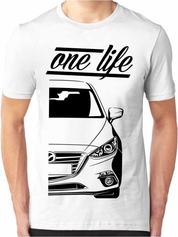 T-shirt pour hommes Mazda 3 2015
