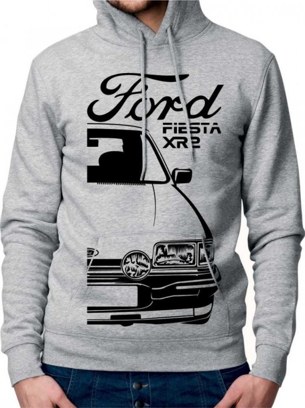 Ford Fiesta MK2 XR2 FBD Heren Sweatshirt