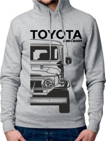 Toyota Land Cruiser BJ Moški Pulover s Kapuco