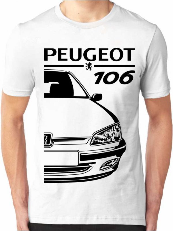 Peugeot 106 Facelift Vyriški marškinėliai