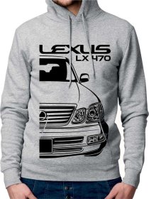 Lexus 2 LX 470 Férfi Kapucnis Pulóve