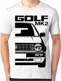 T-shirt pour hommes L -35% Blue VW Golf Mk2