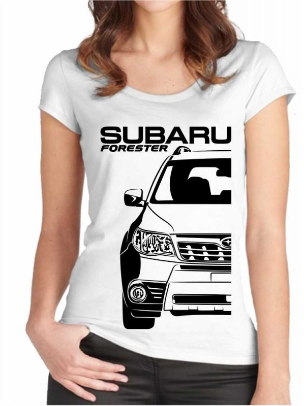 Subaru Forester 3 Facelift Dames T-shirt