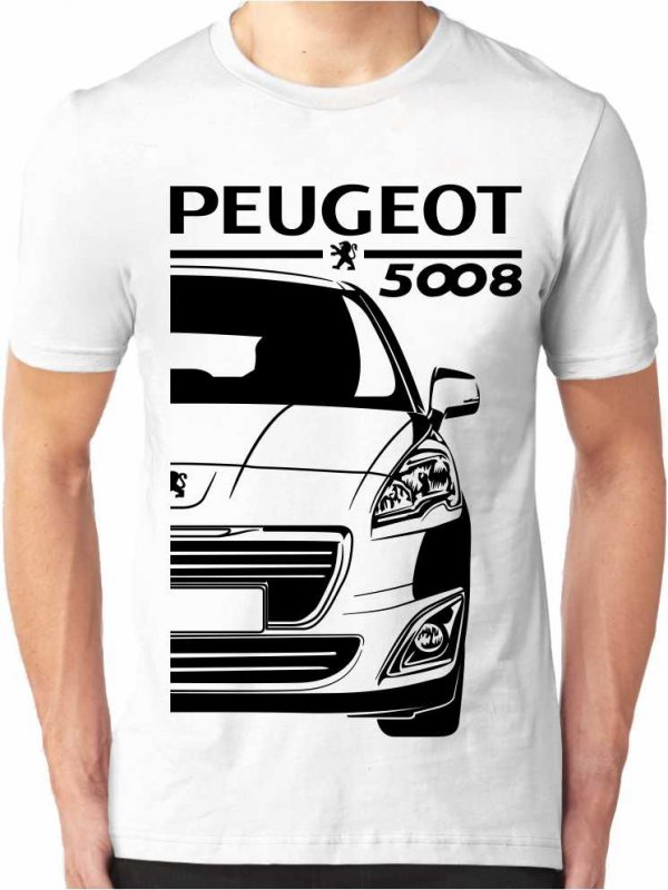 Peugeot 5008 1 Facelift Vīriešu T-krekls