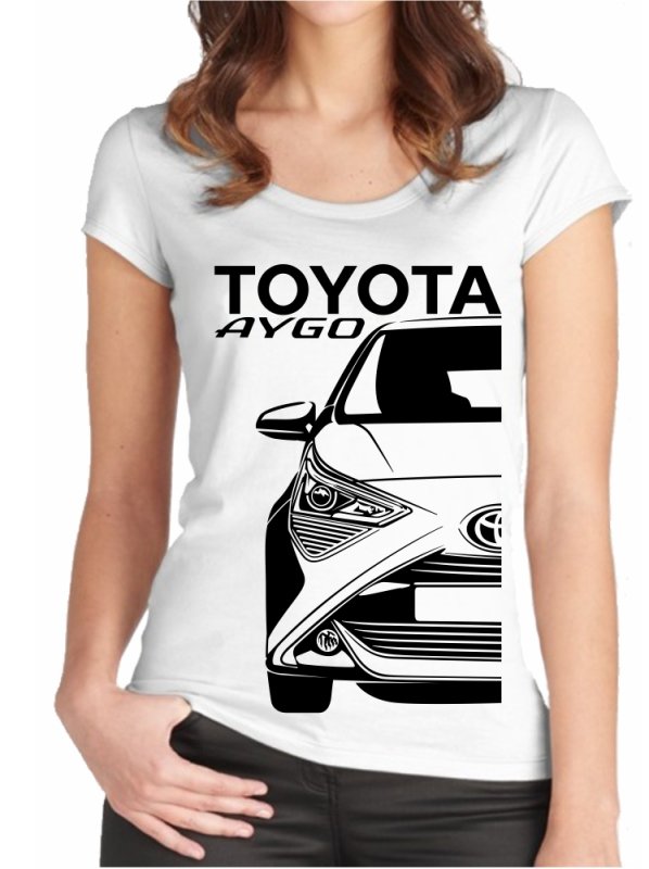 Toyota Aygo 2 Facelift Koszulka Damska