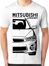 Mitsubishi Lancer 9 Facelift Herren T-Shirt