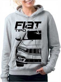 Fiat Tipo Facelift Moški Pulover s Kapuco