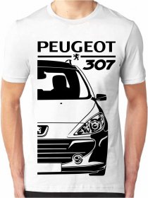 Peugeot 307 Facelift Pánske Tričko