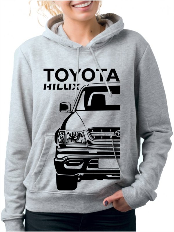 Toyota Hilux 6 Facelift Ženski Pulover s Kapuco