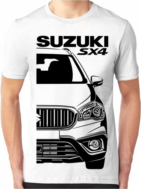 Suzuki SX4 2 Facelift Heren T-shirt