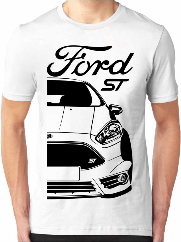 Ford Fiesta Mk7 ST Pánské Tričko