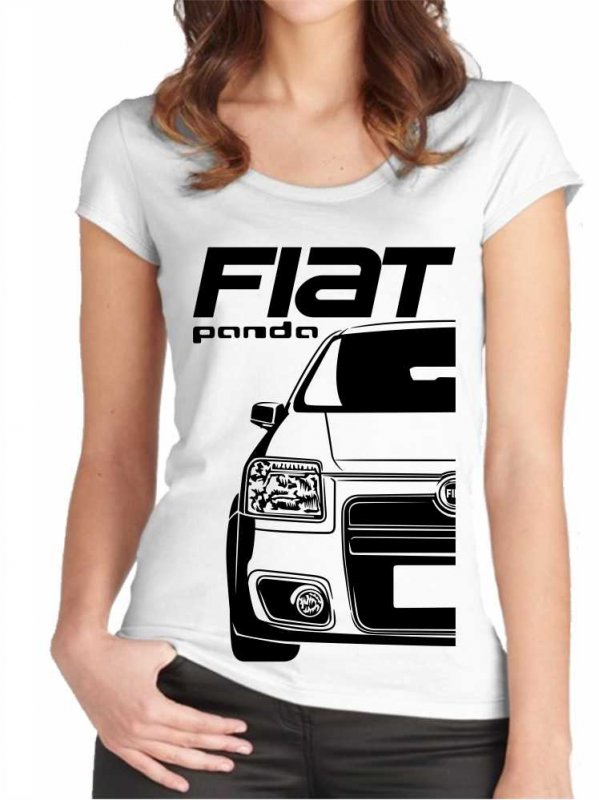 Fiat Panda Mk3 100HP Damen T-Shirt