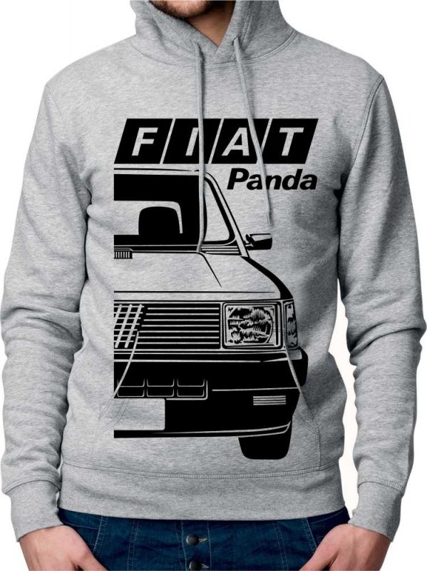 Fiat Panda Mk1 Heren Sweatshirt