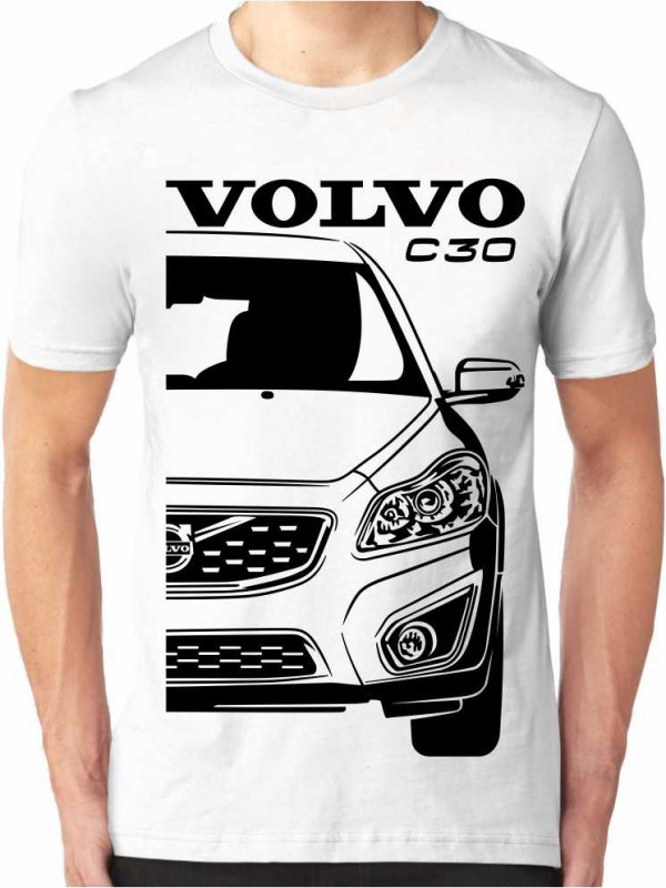 Volvo C30 Facelift Vyriški marškinėliai