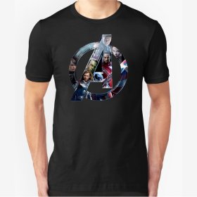 Avengers Logo A Tričko - E8shop