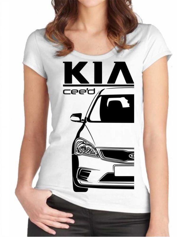 Kia Ceed 1 Facelift Moteriški marškinėliai
