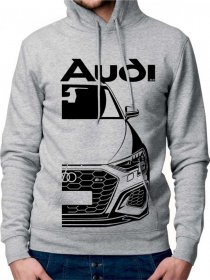 Audi S3 8Y Férfi Kapucnis Pulóver