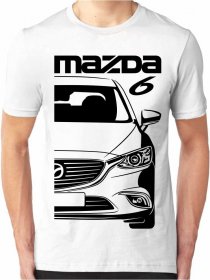 T-Shirt pour hommes Mazda 6 Gen3 Facelift 2015
