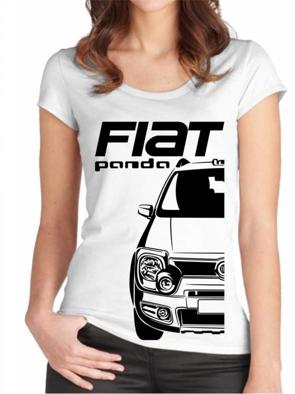 Fiat Panda Cross Mk3 Moteriški marškinėliai