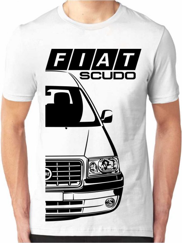 Fiat Scudo 1 Facelift Pánske Tričko
