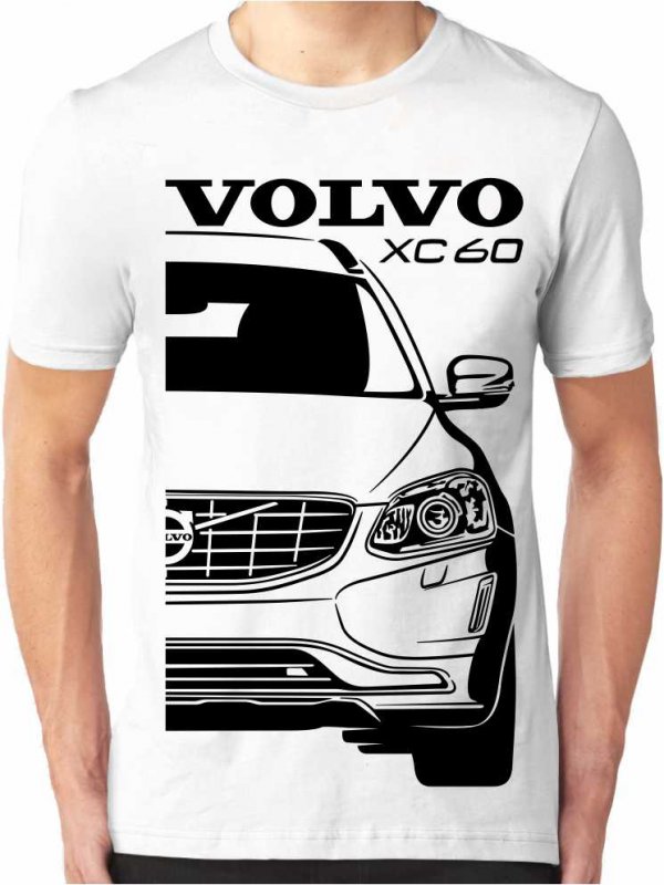Volvo XC60 1 Facelift Vyriški marškinėliai