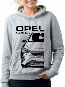 Opel Corsa F Női Kapucnis Pulóver