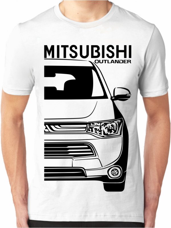 Mitsubishi Outlander 3 Mannen T-shirt