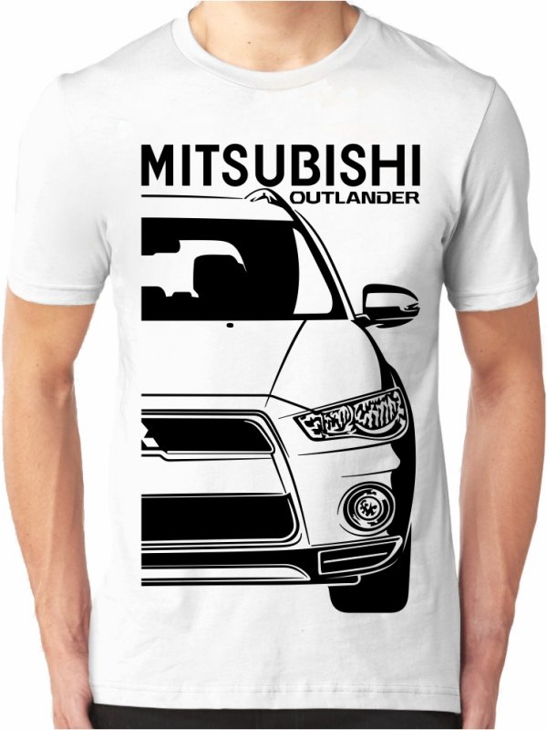 Maglietta Uomo Mitsubishi Outlander 2 Facelift