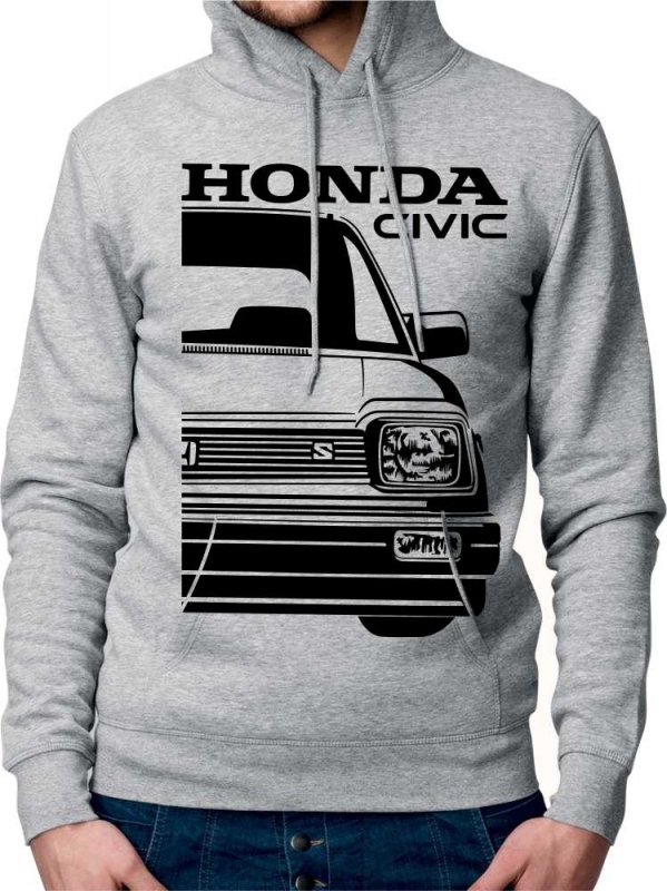 Honda Civic S 2G Heren Sweatshirt