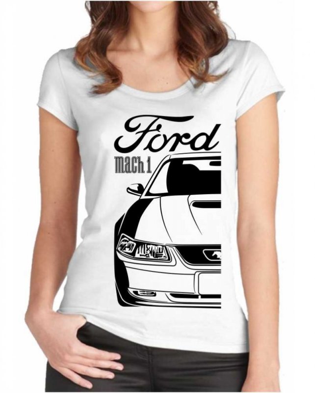 Ford Mustang 4 Mach 1 Dames T-shirt