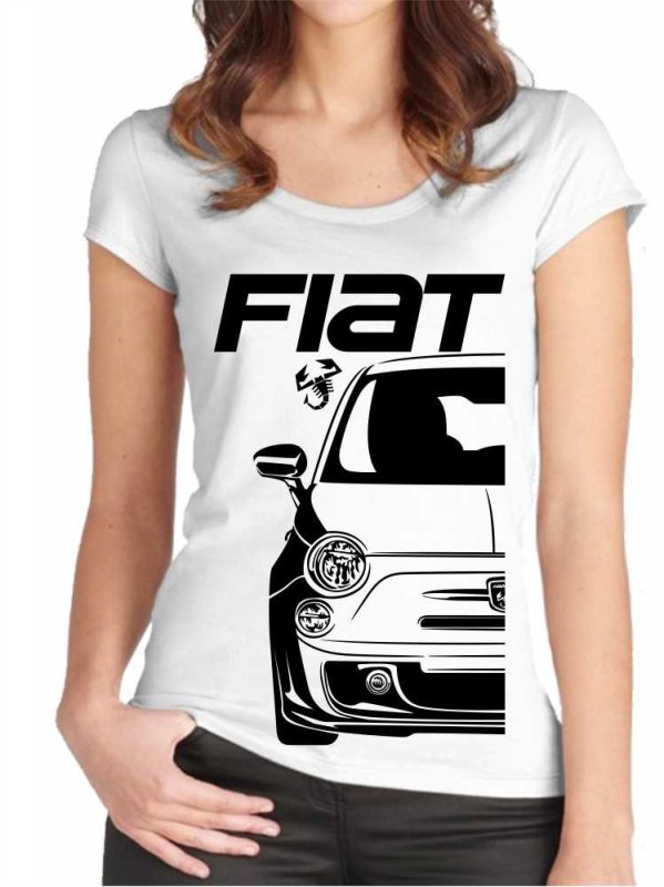 T-shirt pour fe mmes Fiat 500 Abarth