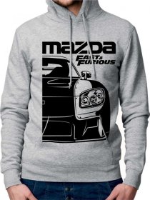 Mazda RX-7 FD VeilSide Fortune F&F Edition Moški Pulover s Kapuco