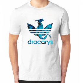 Dracarys Blue Moška Majica