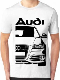 S -35% Blue Audi S3 8P Facelift Herren T-Shirt