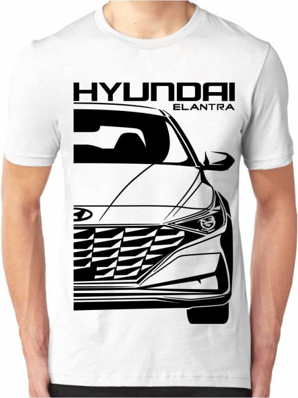 Hyundai Elantra 7 Pistes Herren T-Shirt