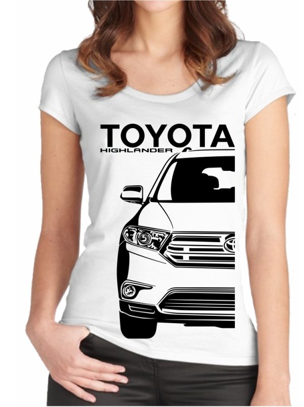 Toyota Highlander 2 Facelift Dames T-shirt
