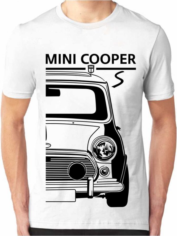 Classic Mini Cooper S Mk2 Mannen T-shirt