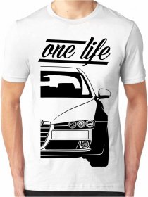 T-shirt pour hommes Alfa Romeo 159 One Life
