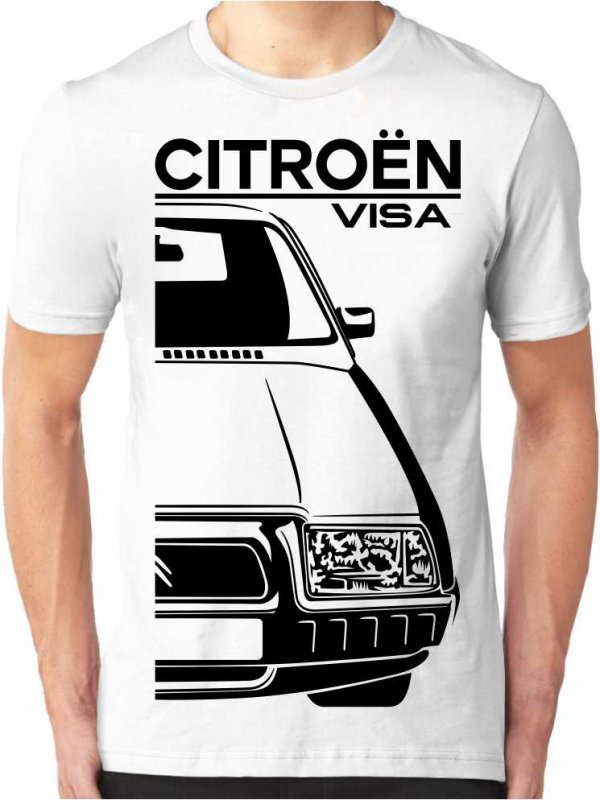 Citroën Visa Mannen T-shirt