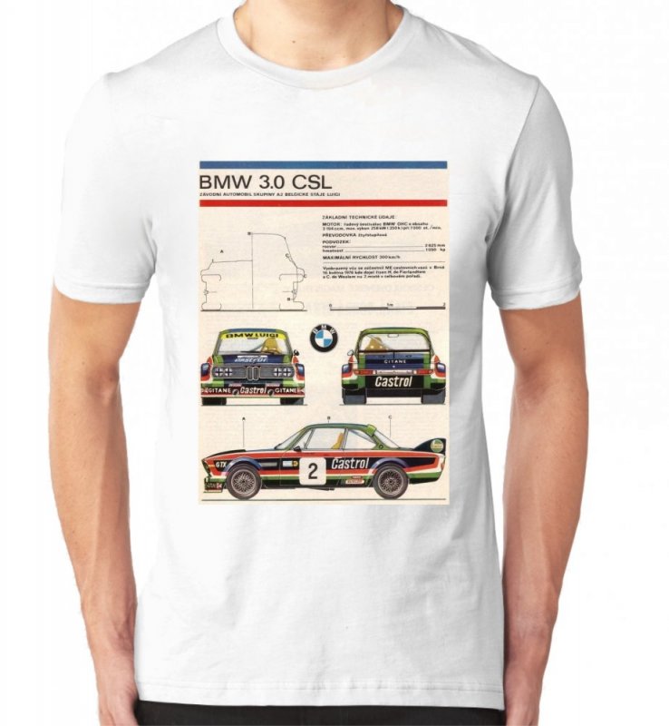 T-shirt BMW 3.0 CLS Luigi