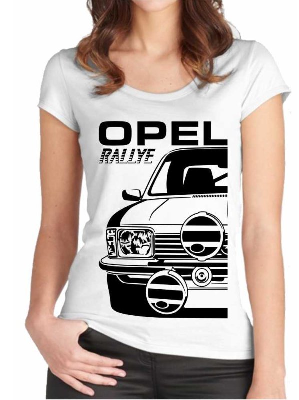 T-shirt pour femmes Opel Kadett C Rallye