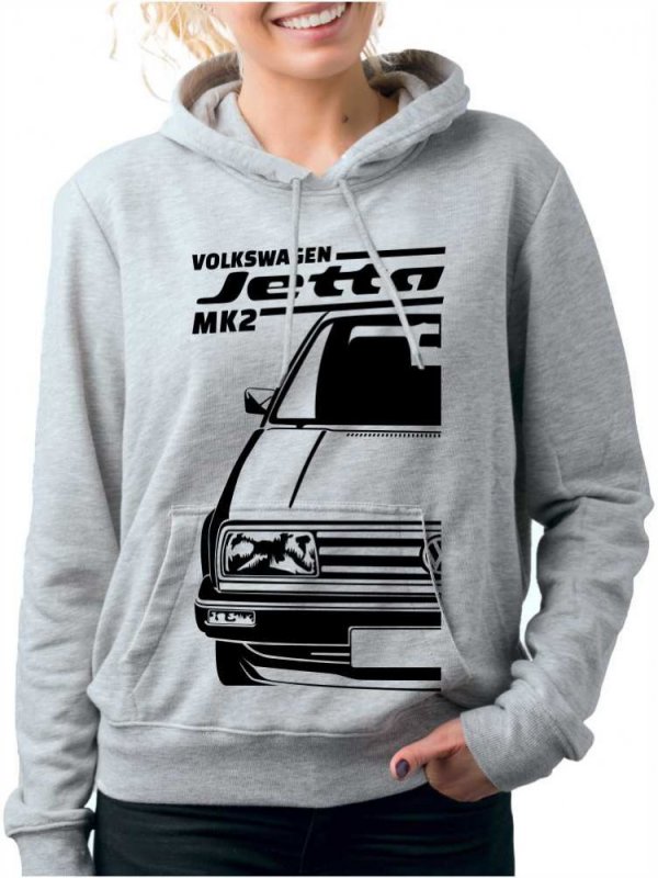 VW Jetta Mk2 IRVW Damen Sweatshirt